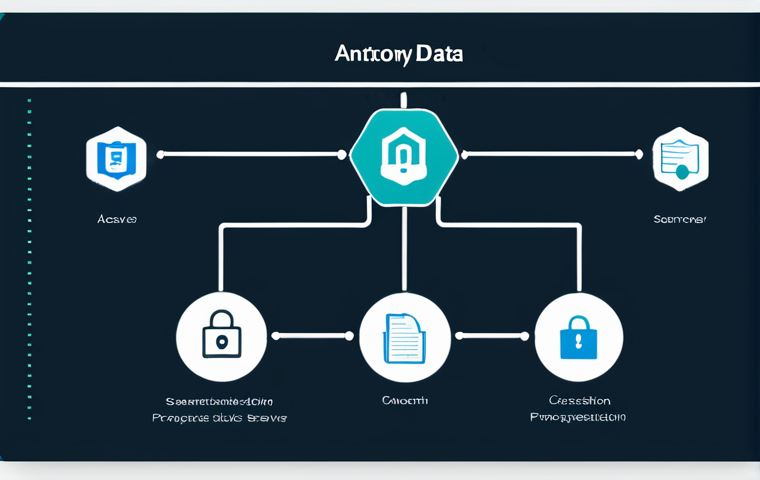 Secure Data Access Visualization**

A futuristic diagram visualizing secure data access using OAuth. Lines connect a user icon (resource owner) to a mobile app (client) through a server (authorization server). Emphasis on encryption and secure pathways. Professional design, clean lines, modern aesthetic, safe for work, appropriate content, fully clothed (user depicted generically), professional, family-friendly, perfect anatomy (for any human figures), correct proportions, natural pose.

**