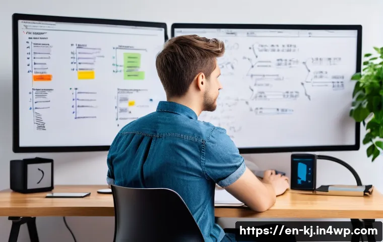 지속적인 통합 지속적인 배포 CI CD  구현 방법 - **Prompt:** A focused, calm male software engineer in his late 20s, with short, neat hair and wearin...