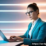 Home 19 서버리스 아키텍처의 실용적 적용 사례 - **Prompt:** A serene and focused software developer, male or female, mid-30s, professionally dressed...