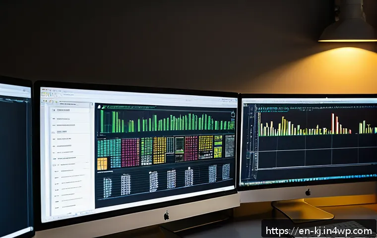모델 뷰 컨트롤러 MVC 패턴의 실용적 이해 - A modern software development workspace featuring a large computer screen displaying a clean, organi...