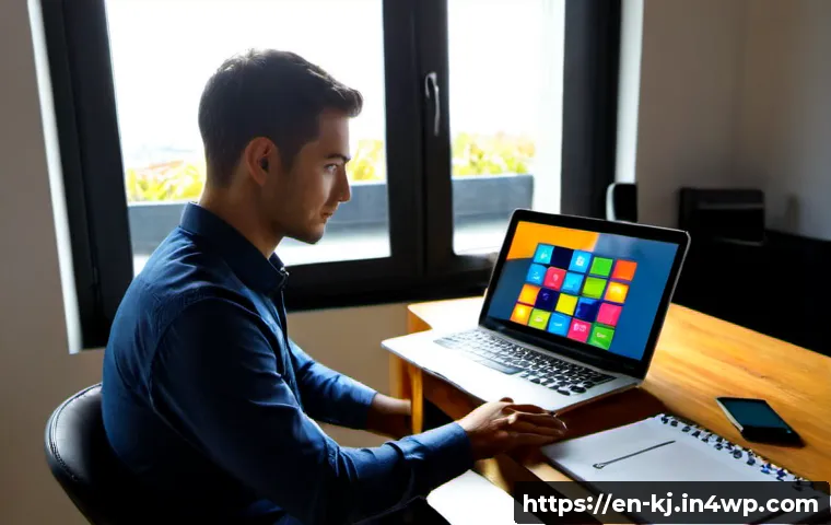 Home 17 웹 기술을 활용한 개인 브랜딩 전략 - Photorealistic home-office scene of a confident freelance professional building a personal brand thr...