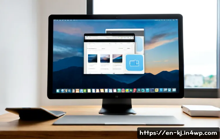 Home 17 웹 기반 스토리지 솔루션 비교 및 추천 - Photorealistic home office scene showing an organized comparison of web-based storage options: a mid...